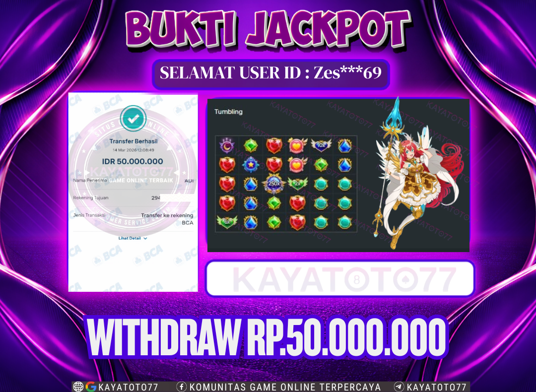KAYATOTO77 - Bukti Jackpot Besar Di KAYATOTO77 Dalam Permainan STARLIGHT PRINCESS X1000